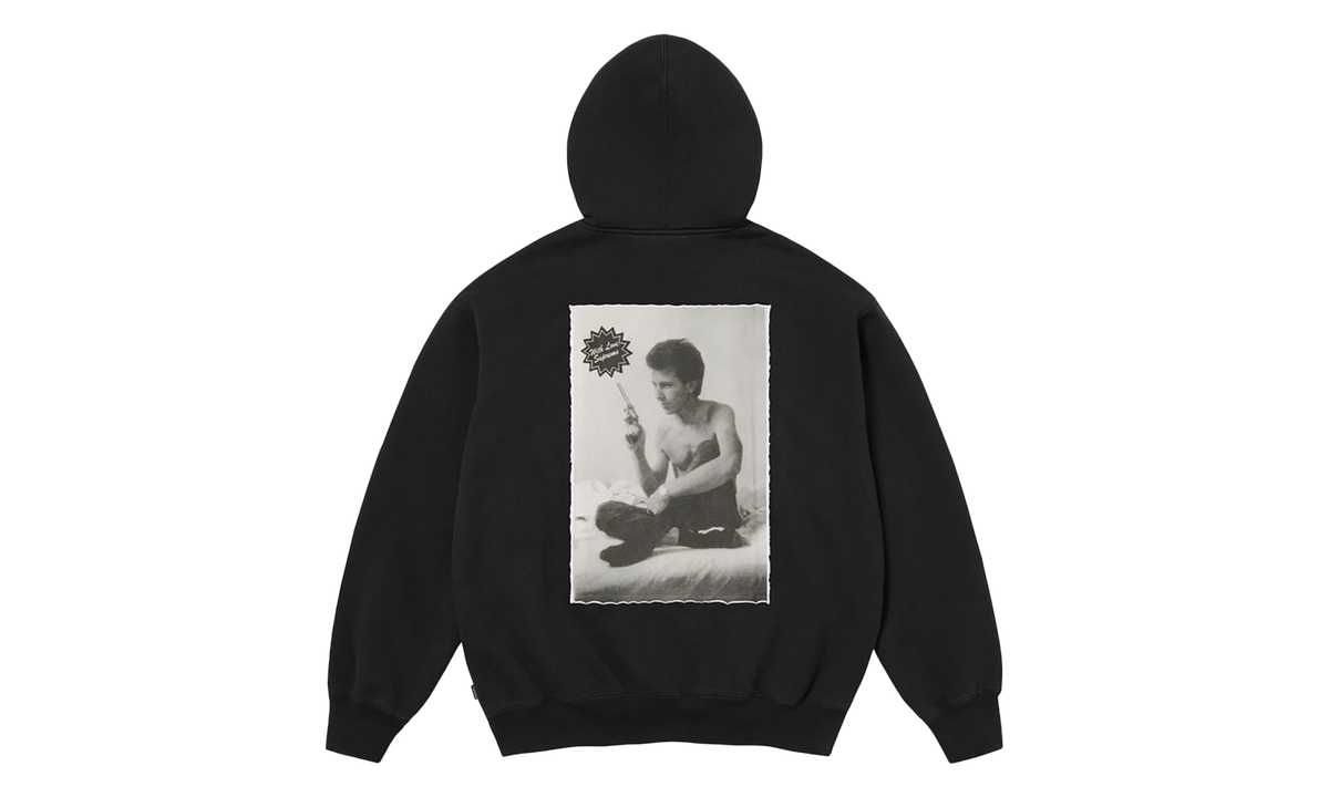 SUPREME Larry Clark Zip Up Hooded Sweatshirt "FW26 - Black" SU28460