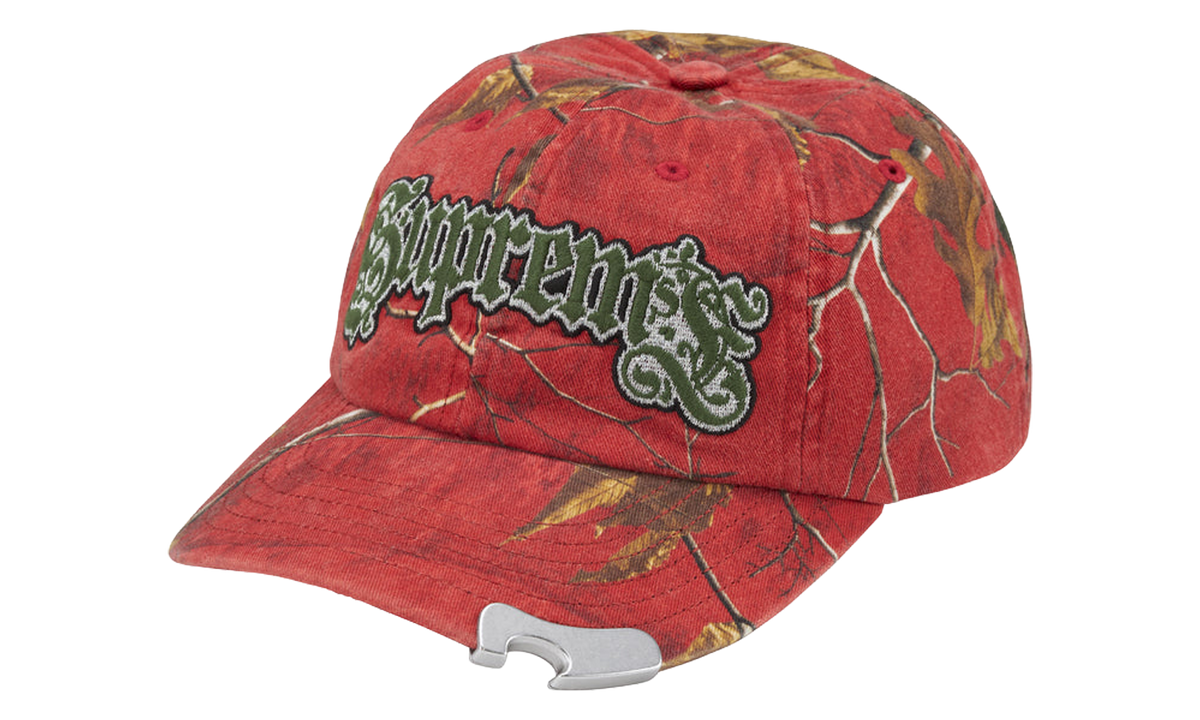 SUPREME Bottle Opener 6 Panel "FW26 - Realtree Xtra Red Camo" SU28485