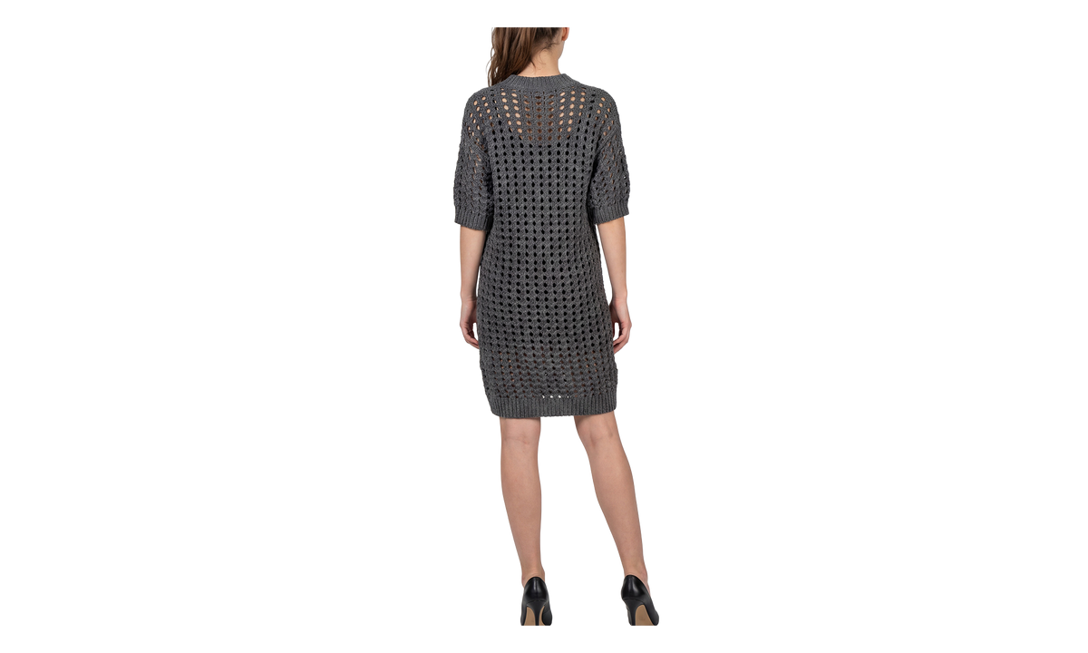 Brunello Cucinelli Cashmere Knit Dress WMNS "Lead" BRUN1343