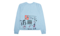 Paly BOOZE CROOZE KNIT SWEATER "Baby Blue" 6U001Q1008BBY