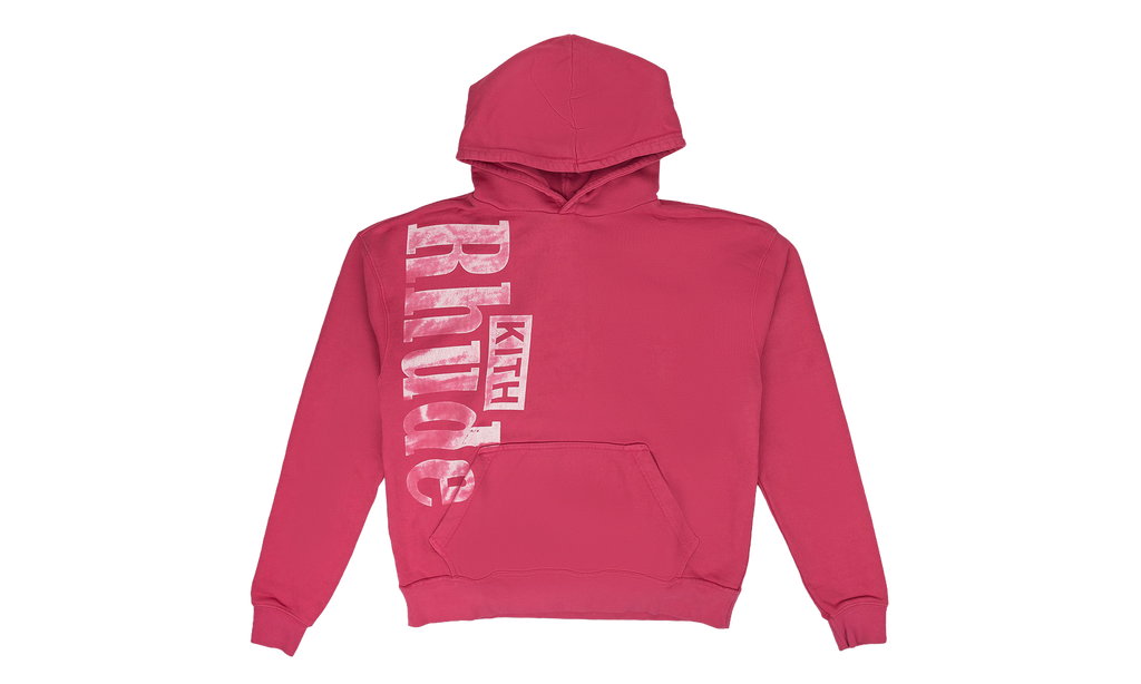 Rhude Hoodie "KITH - Pink" RHD MHDS 1934