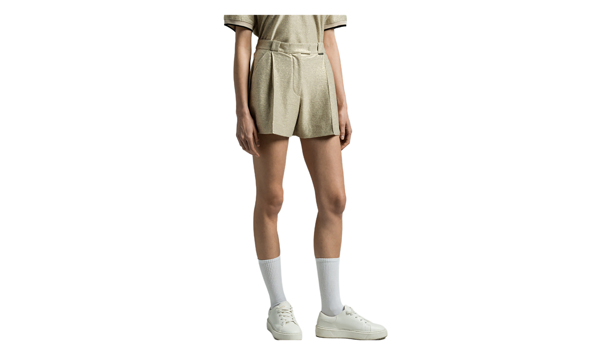 Brunello Cucinelli Linen Shorts WMNS "Oro" BRUN1359