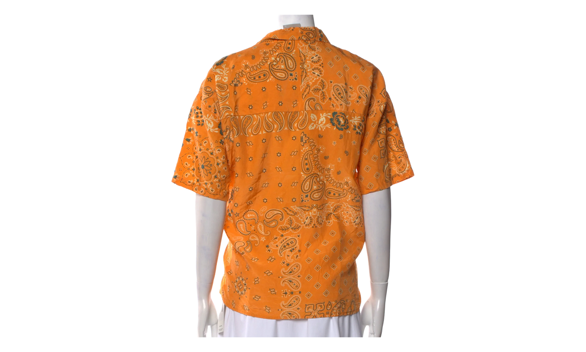 Elena Kith Paisley Shirt WMNS "Dark Orange" KHW030299 812
