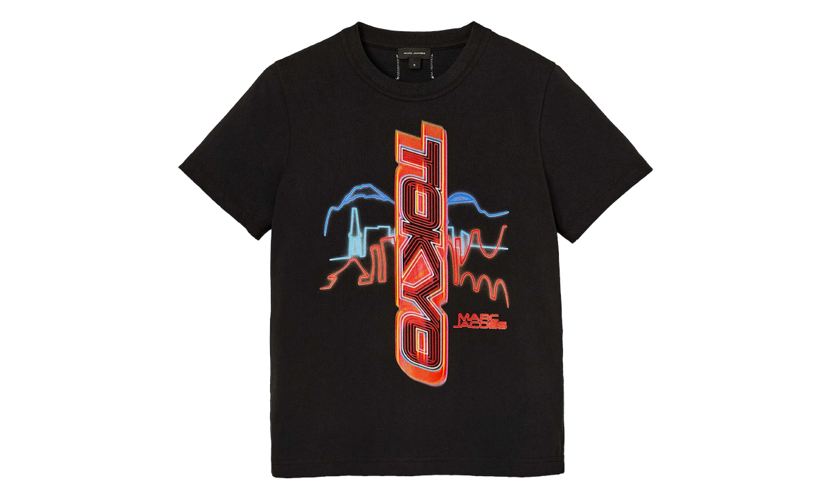 Marc Jacobs The City Tee WMNS "Tokyo Black / Red" 2R5RTP026C12 998