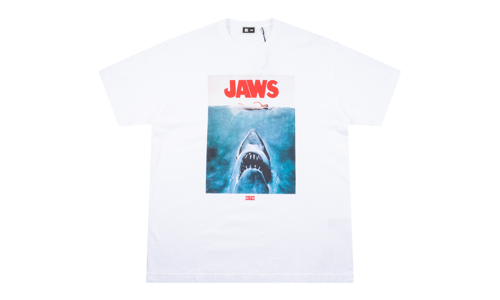Kith JAWS Main Poster Vintage Tee "White" khm034213 101