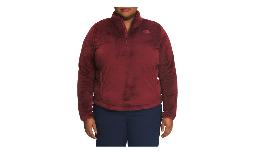 The North Face Plus Osito 1/4-Zip Fleece Pullover WMNS "Wild Ginger" NF0A81X76R3