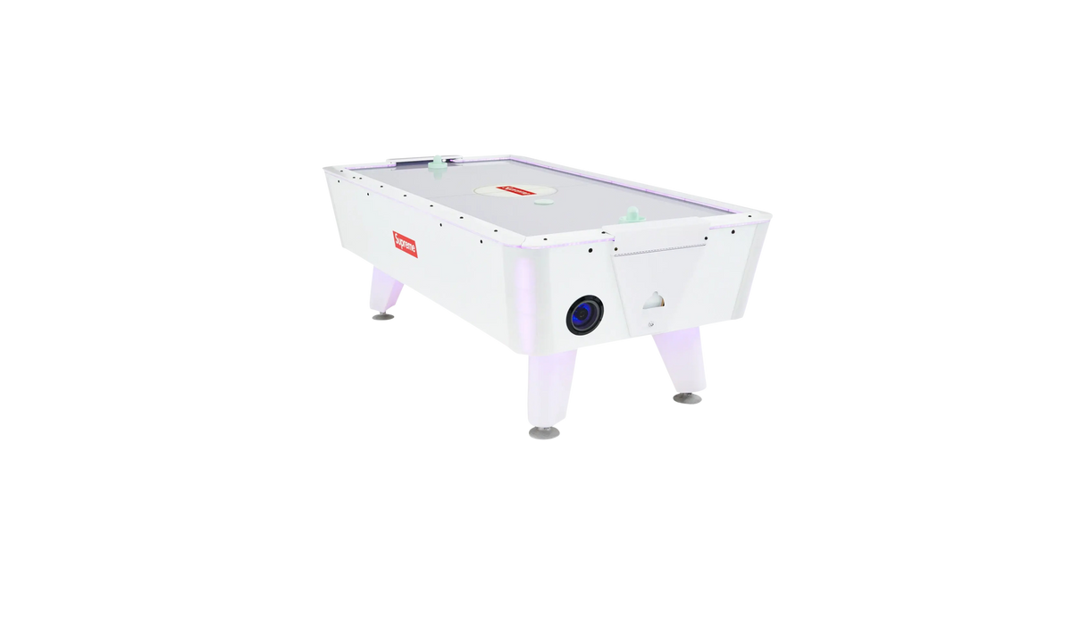 Supreme LED Air Hockey Table "White" SU100072