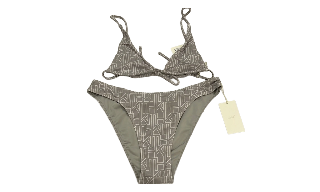 Kith Micro Lucia Monogram Top WMNS "Beige" KHW070097 207