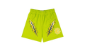 Eric Emanuel EE Basic Shorts "Green/Yellow/Grey Bolt" EE076