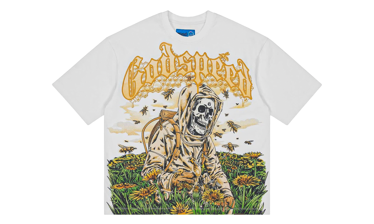 Godspeed New York Save the Bees II T-Shirt "White" GS451