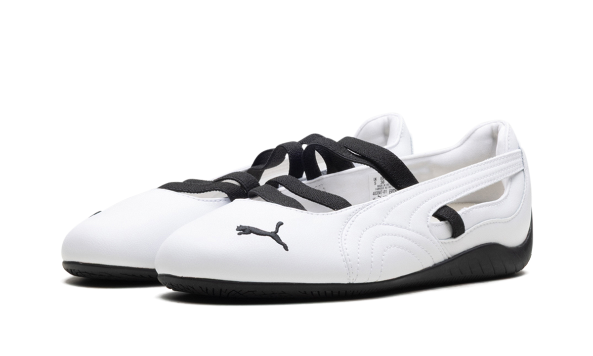 Puma Speedcat Ballet Leather WMNS "White Black" 403587 01