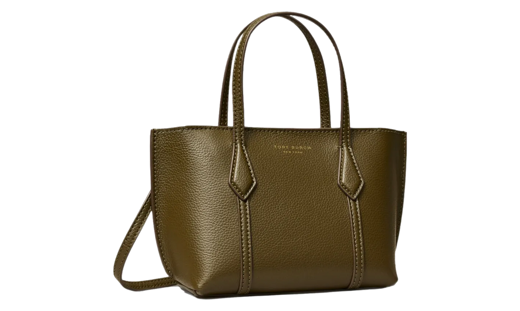 Tory Burch Mini Perry Tote Bag "Leccio" 177399 325