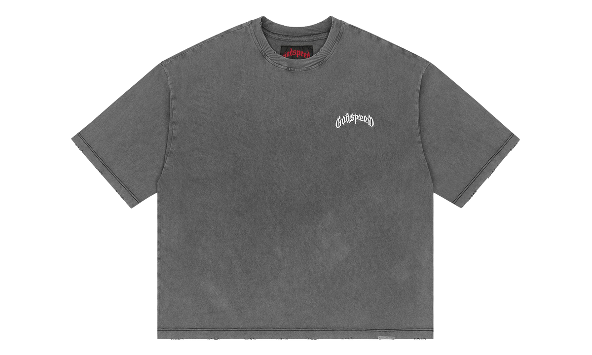 Godspeed New York Vital Necessi-Tee "Grey Washed / White" GS603
