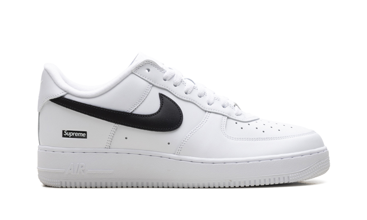 Nike Air Force 1 Low "Supreme - Mini Box Logo White / Black" CU9225 102
