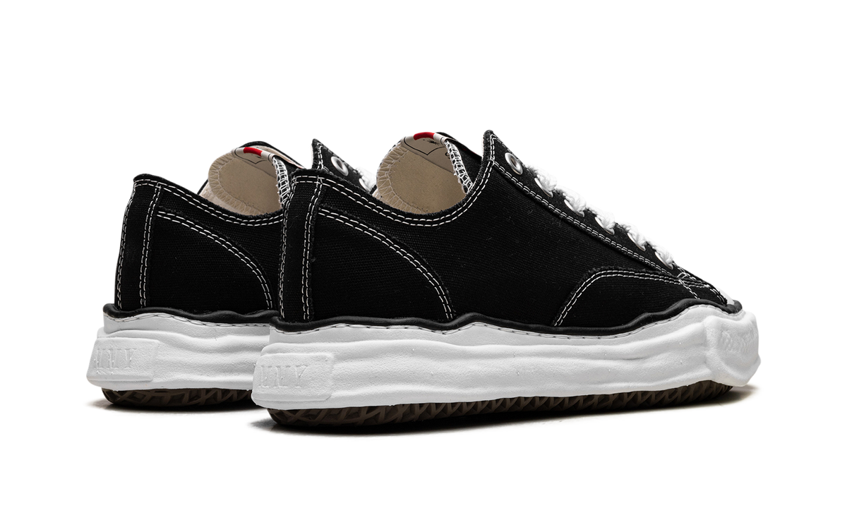 Maison Mihara Yasuhiro Peterson OG Sole Canvas Low "BLACK" A01FW702 BLK