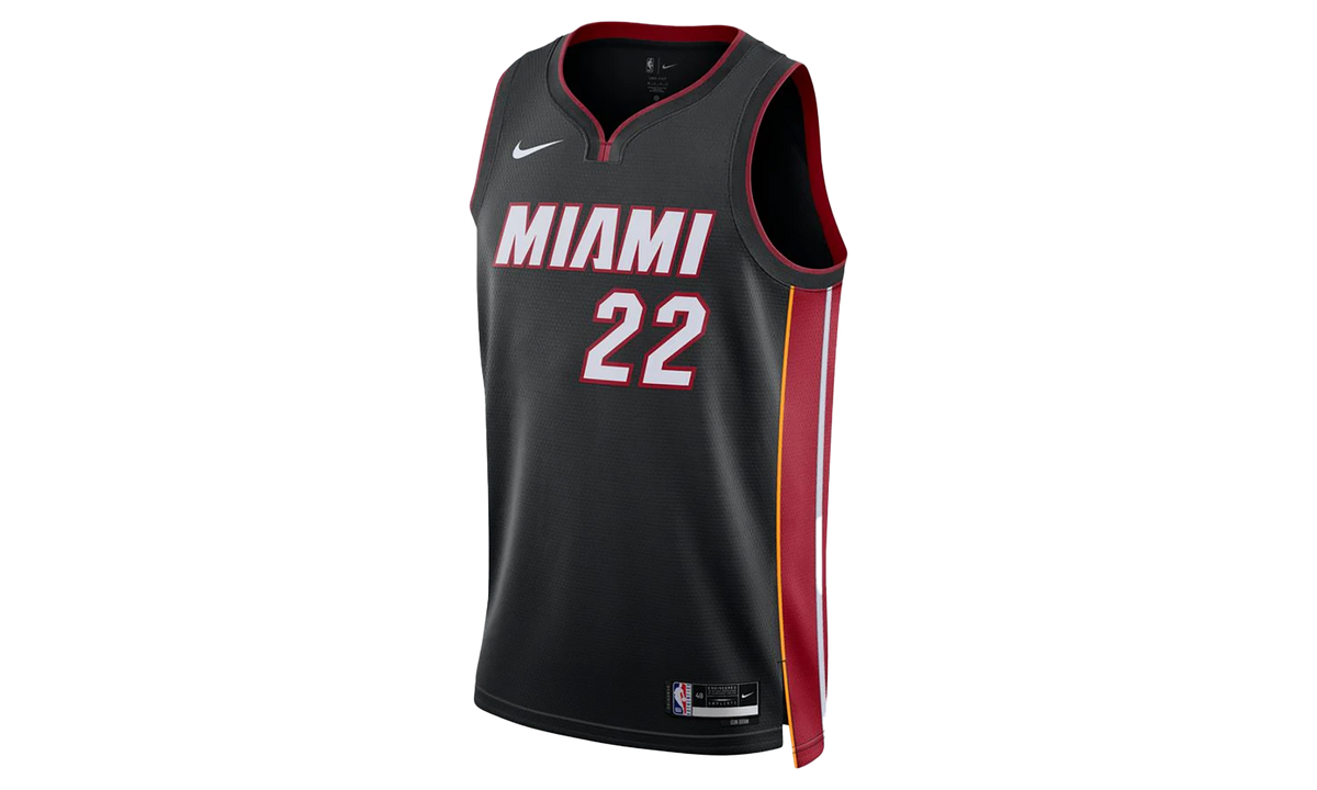 Nike NBA MIAMI HEAT ICON EDITION 22/23 SWINGMAN JERSEY "22 BUTLER" "Black" DN2011 010