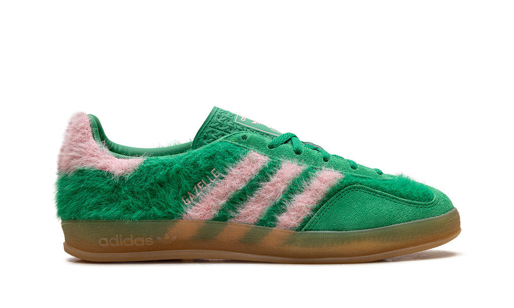 Adidas Gazelle Indoor WMNS "Green Glow Pink" JP8342