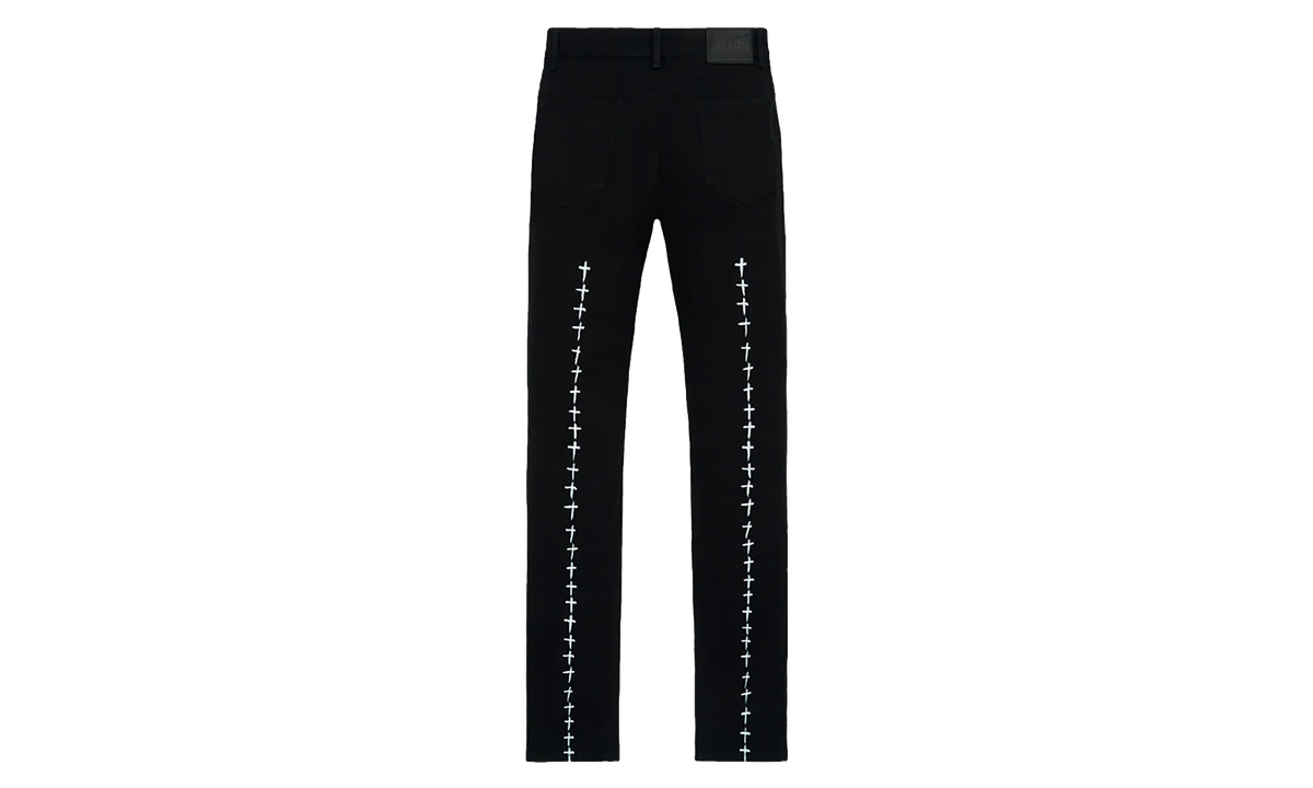 Rta Bryant Skinny Jeans "Black White Cross" MEXOD1276 J1205BKWCR