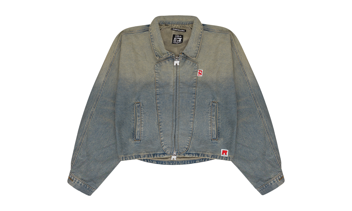 Rivington FATHERS GARDEN TRUCKER JACKET "Blue" FAGRJK55