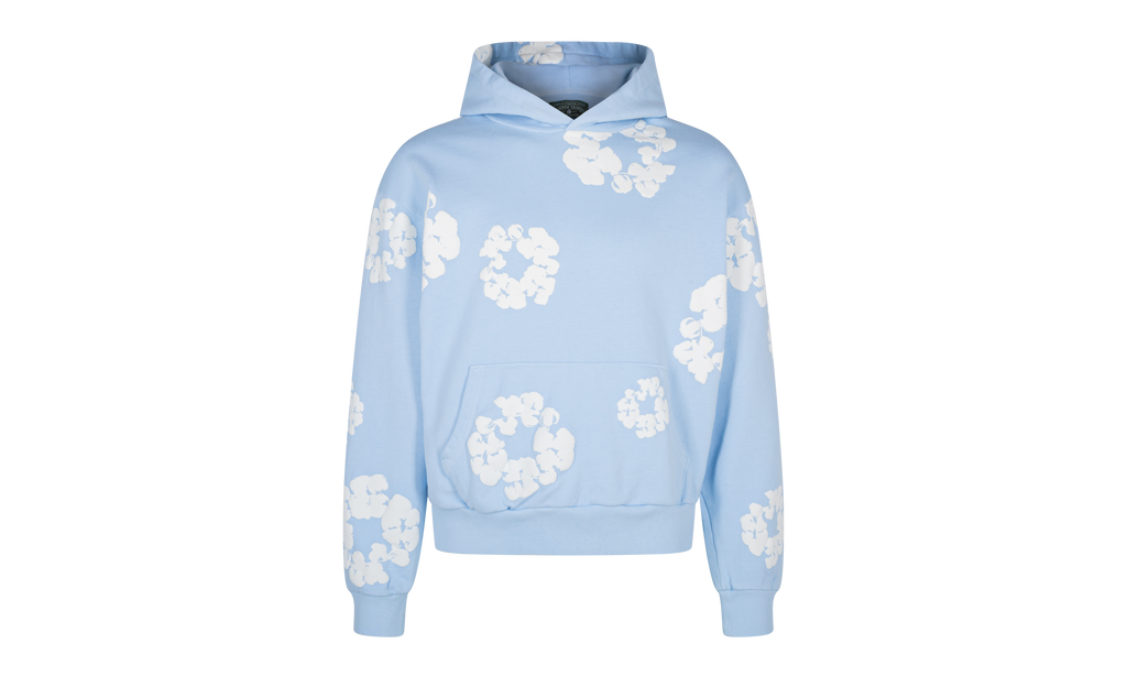 Denim Tears The Cotton Wreath Sweatshirt "Powder Blue" DT086