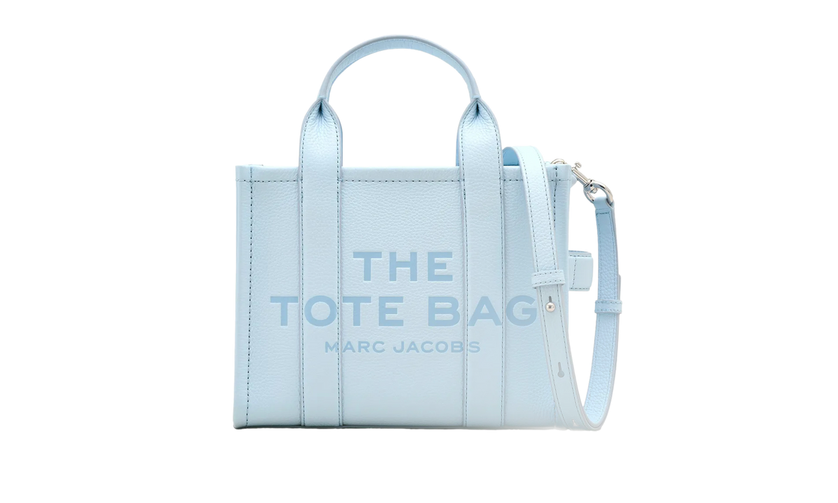 Marc Jacobs The Small Leather Tote Bag "Cloud Blue" H009L01SP21 465