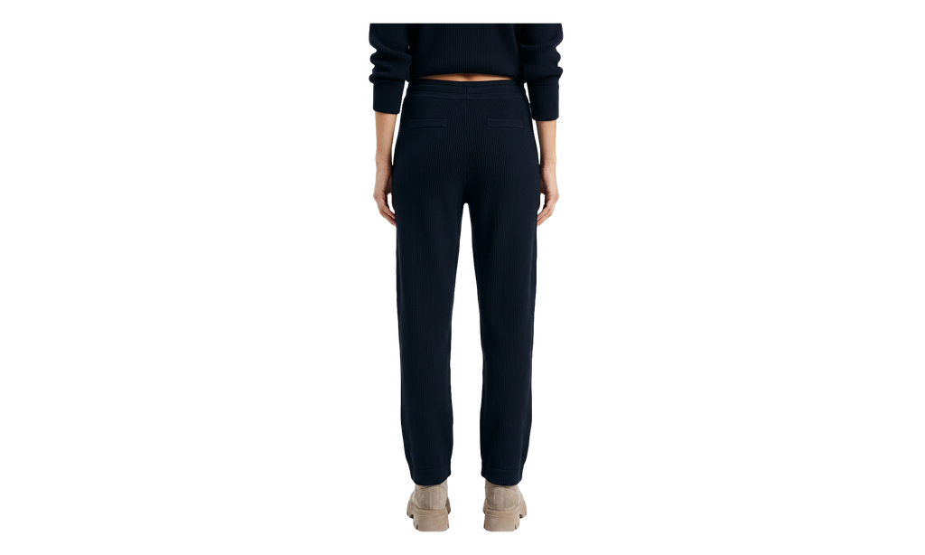 Brunello Cucinelli Relaxed Cotton Trousers WMNS "Black" BRUN1615