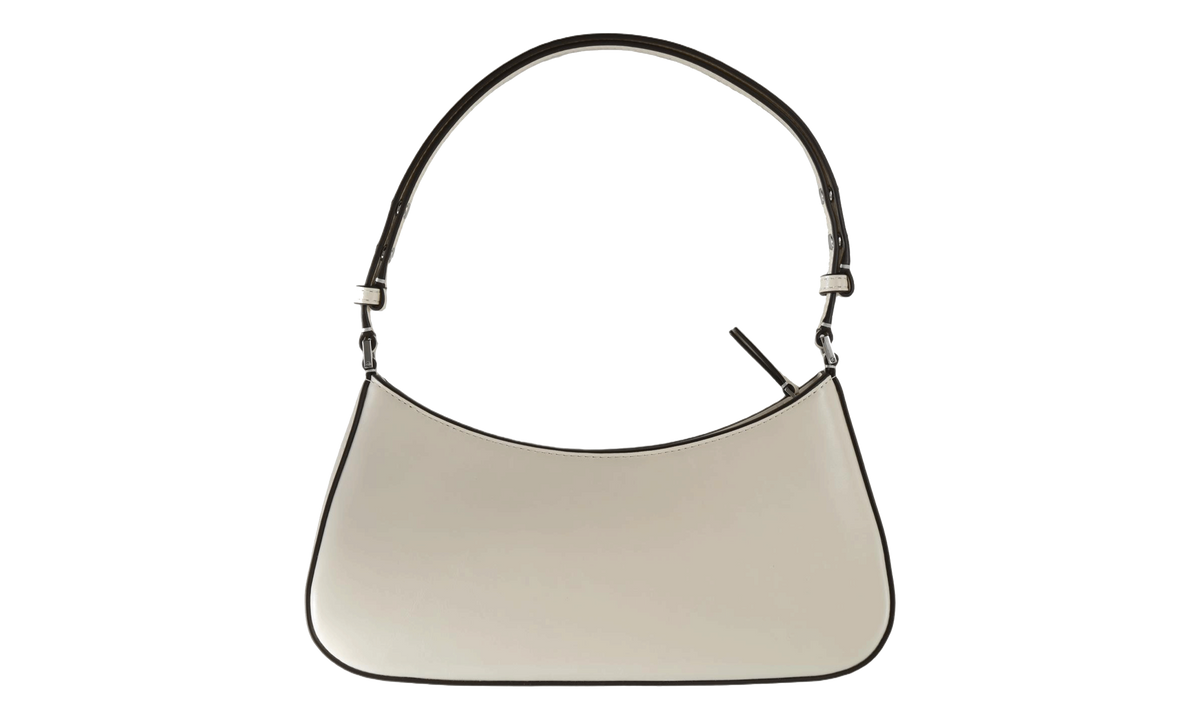 Tory Burch Robinson Zip Top Shoulder Bag "Light Cream" 186179 250
