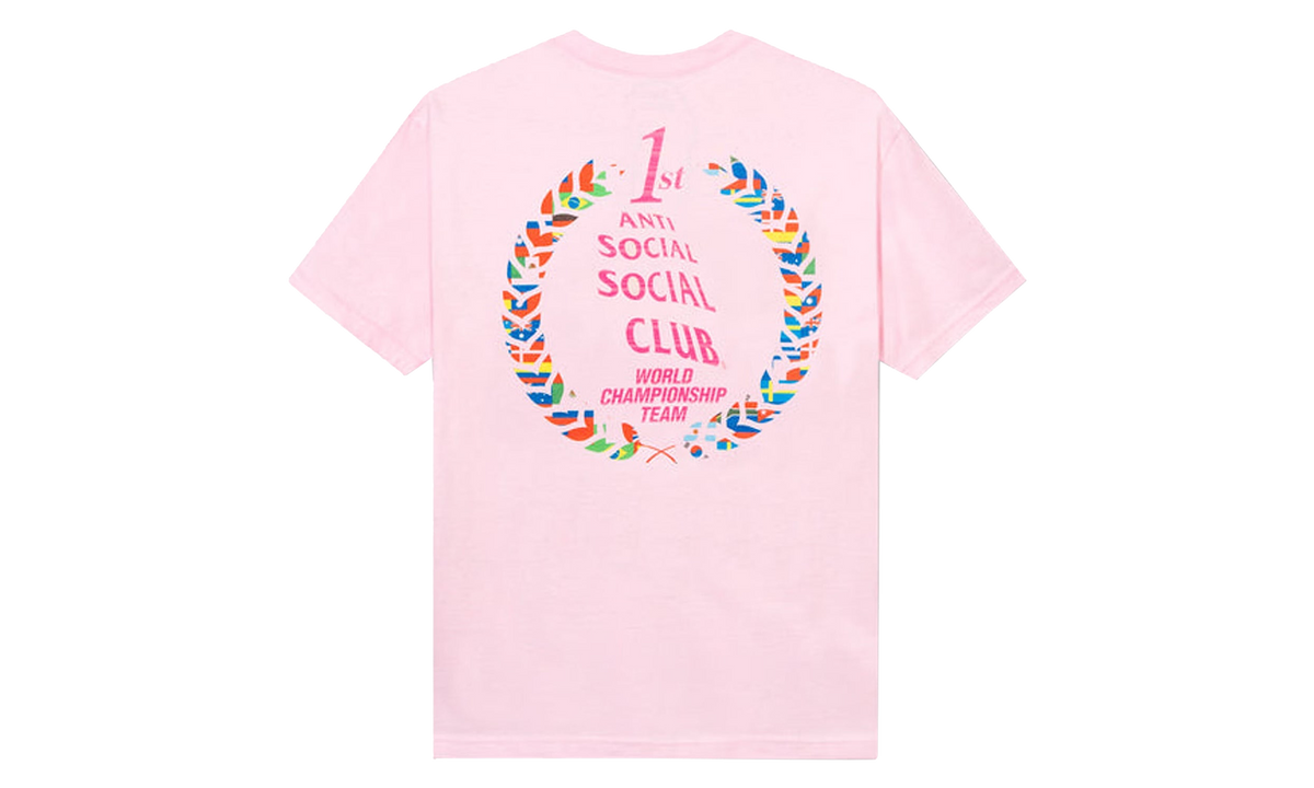Anti Social Social Club Suzuka Tee "Pink" AS00102