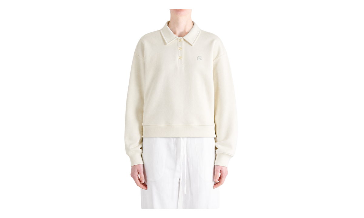 Malbon Golf Teresa Sweatshirt WMNS "Cream" MW 0245 CRM