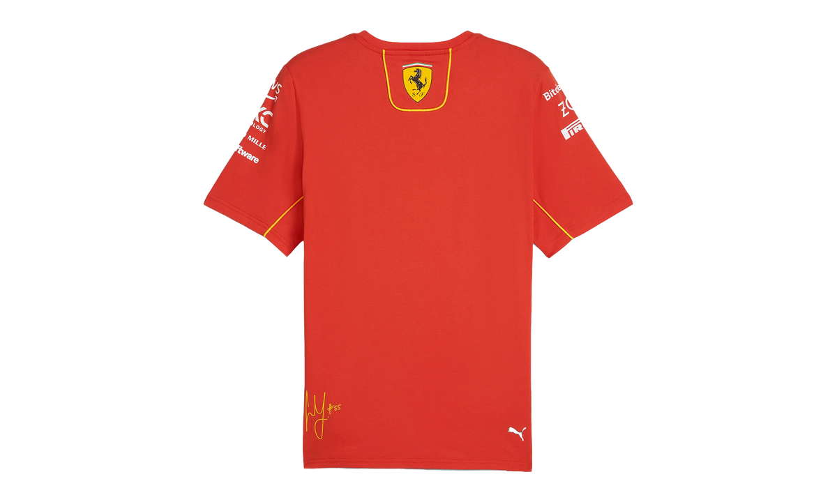 Puma SF SCUDERIA FERRARI SAINZ TEE "Red" 763604 01
