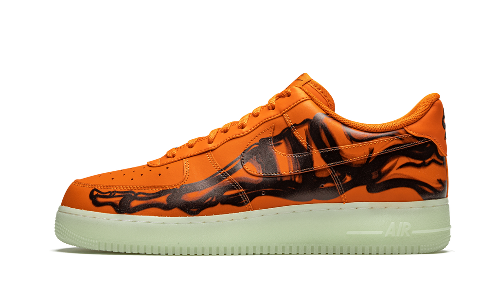 Nike Air Force 1 Low "Orange Skeleton" CU8067 800
