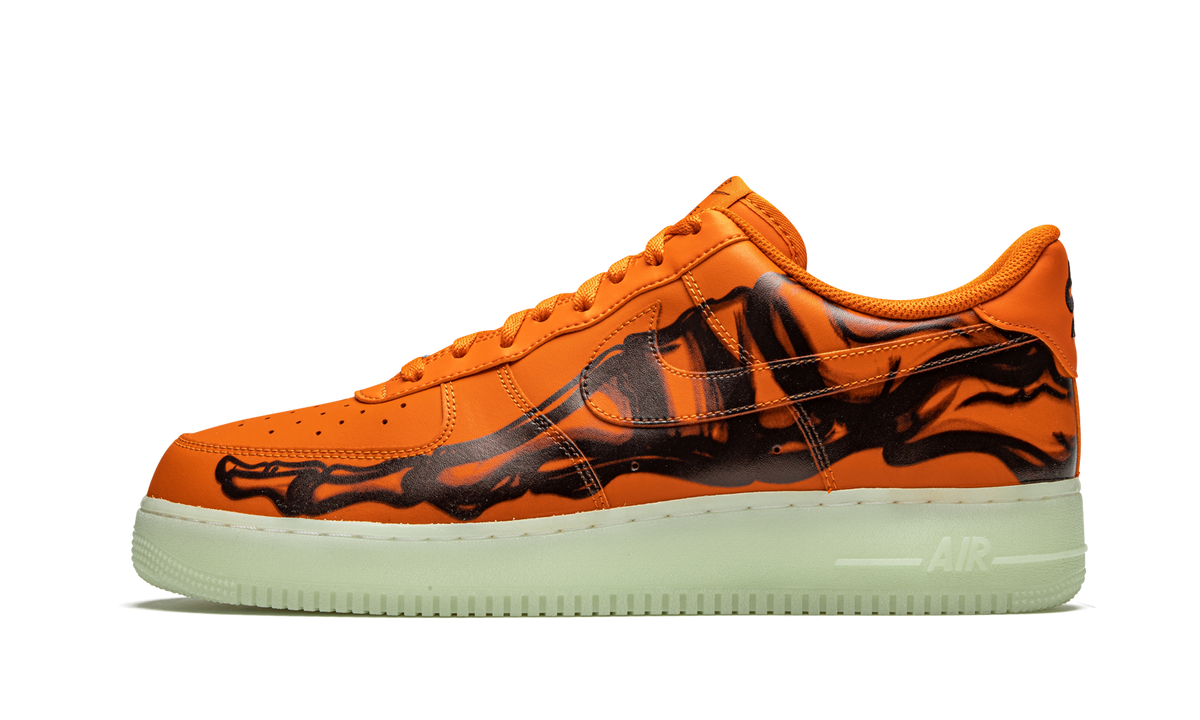 Nike Air Force 1 Low "Orange Skeleton" CU8067 800