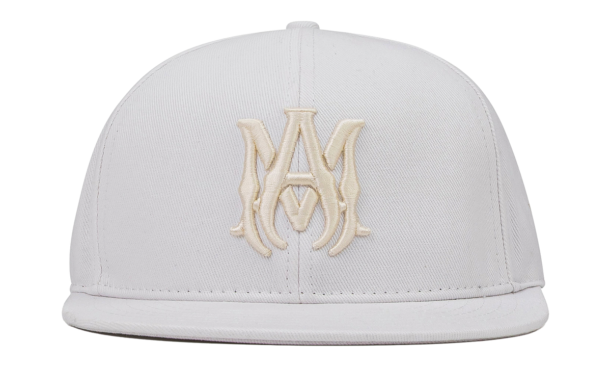 Amiri MA Fitted Hat "White" SS23MAH014 100