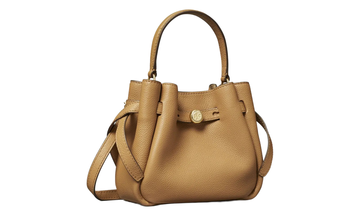 Tory Burch Mini Romy Bucket Bag "Tiramisu" 179988 227