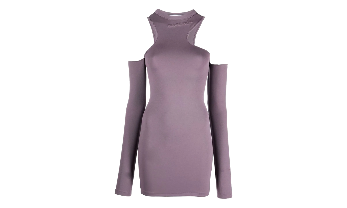 Off-White C/O Virgil Abloh Midi Dress WMNS "Purple" OWDB399F22JER0013535