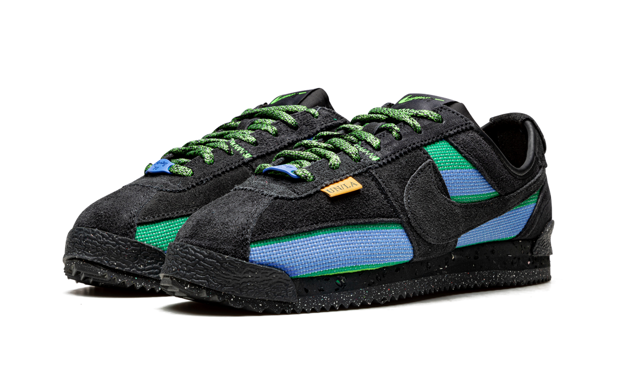 Nike Cortez "Union LA - Black/Blue" DR1413 001