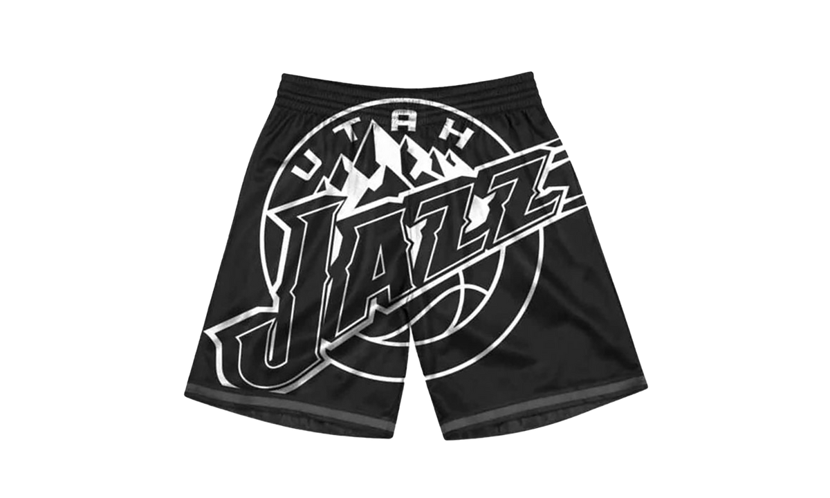 Mitchell & Ness Big Face 3.0 Fashion Shorts "NBA Jazz" PSHR1062 UJAYYPPPBLCK