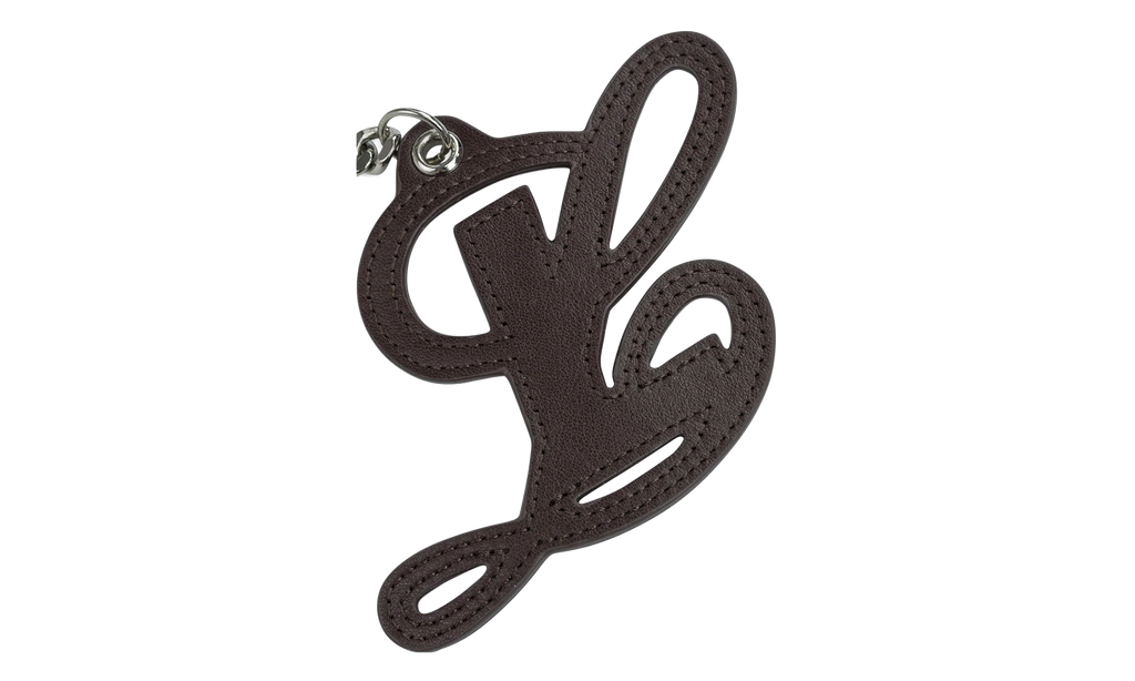 Luar Bag Charm Keychain "Brown" KEYCHN ESPRESSO 2