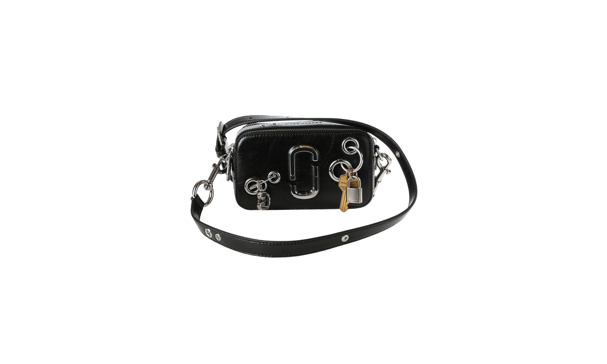 Marc Jacobs Grommet Snapshot Bag "Black" 2S6HCR003H01 001
