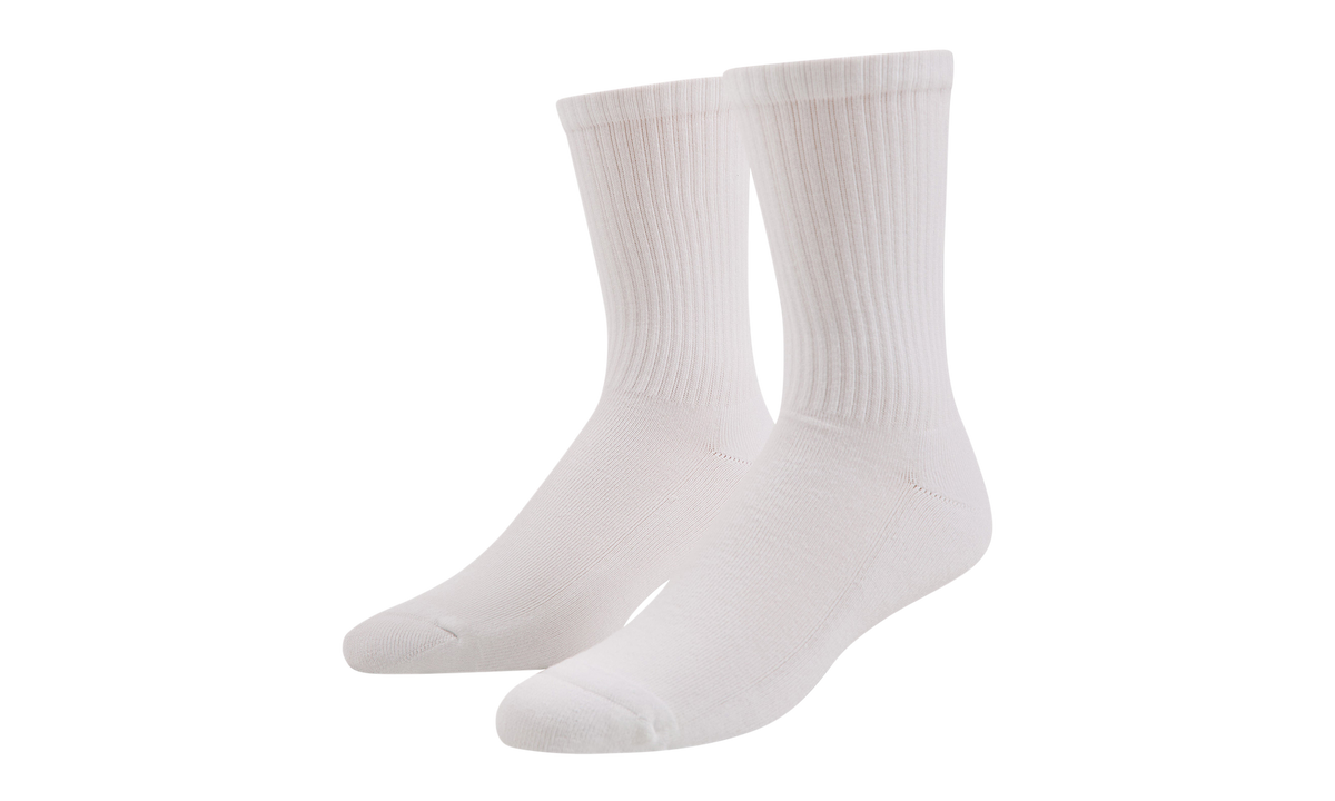 EVISU Jacquard Sock "White" 2ESHTU6SC1215XXCT-WHT