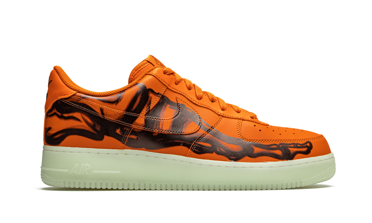 Nike Air Force 1 Low "Orange Skeleton" CU8067 800