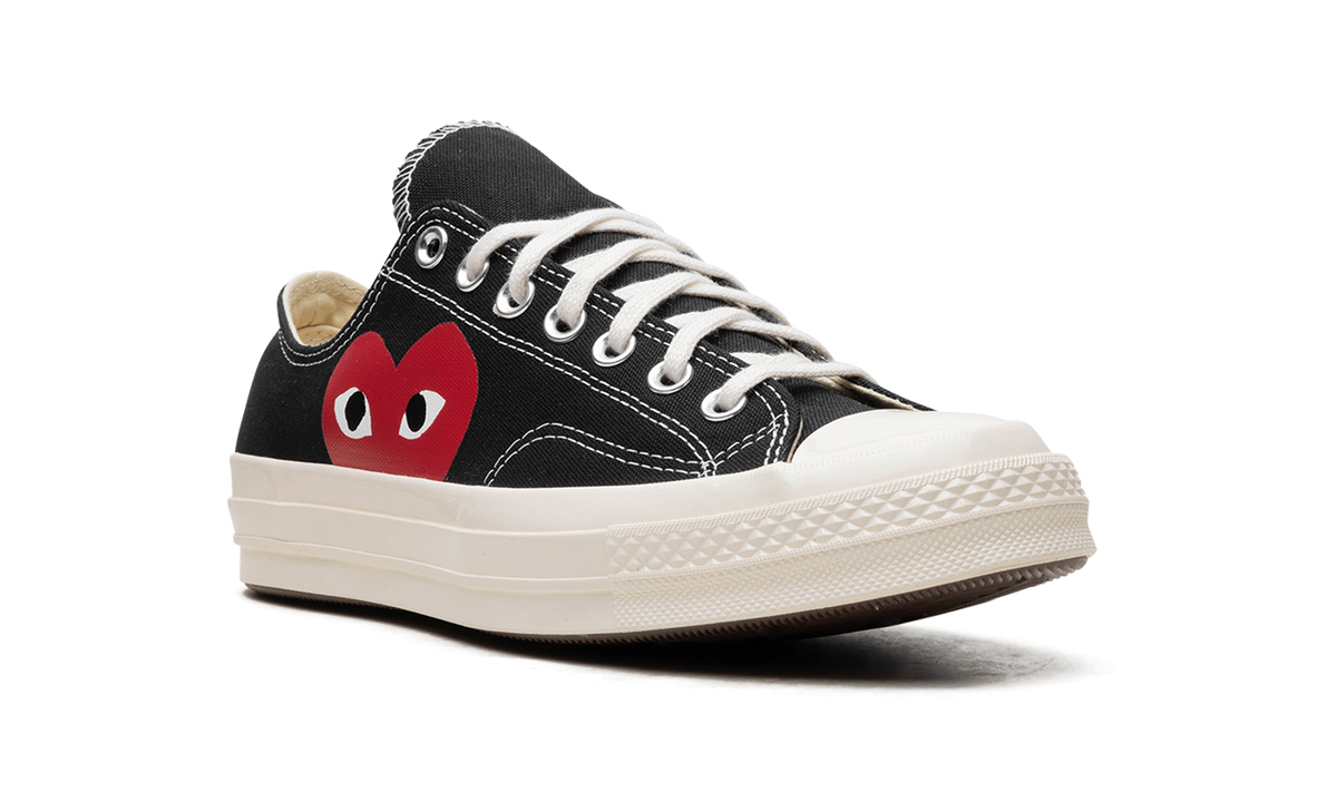 Converse Chuck 70 Ox "Comme Des Garçons PLAY / Half Heart Black" 150206C