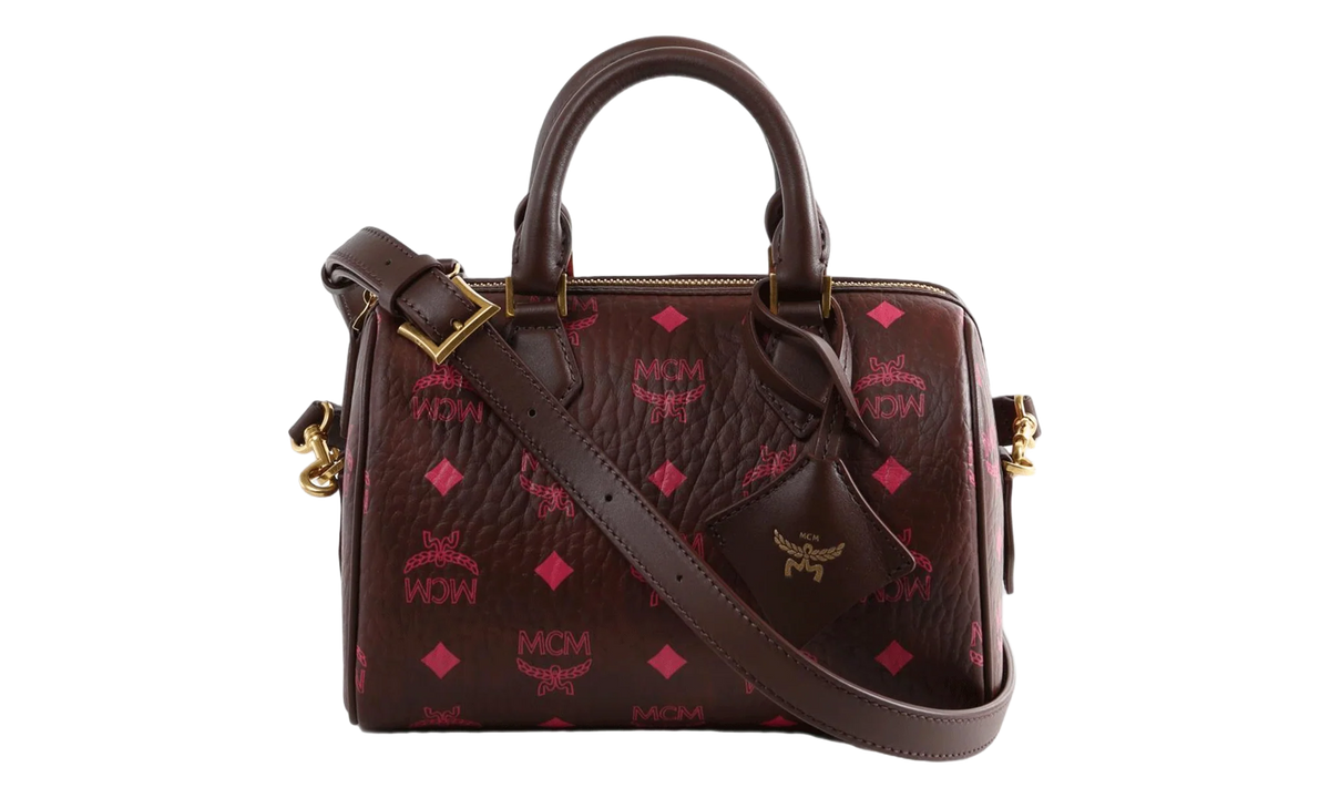 Mcm Ella VI Boston Hybrid Small Bags "Cinnamon" MWBGSEA02 CINNAMON