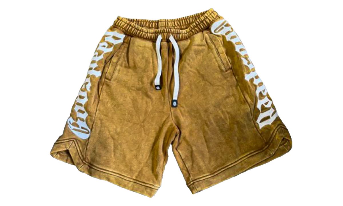 Godspeed New York Courtside Shorts "Gold / White" GS610