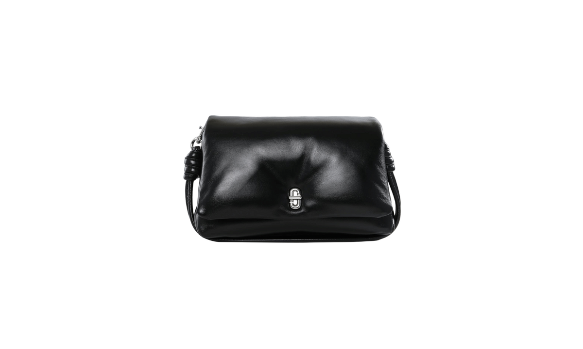 Marc Jacobs The Dual Shoulder Puffy Smooth Dual Bag "Black" 2P6HSH015H01 001