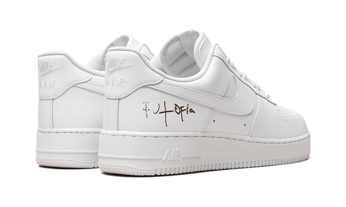 Nike AIR FORCE 1 LOW '07 WMNS "Travis Scott Cactus Jack Utopia Edition - White" DD8959 100 UTOPIA