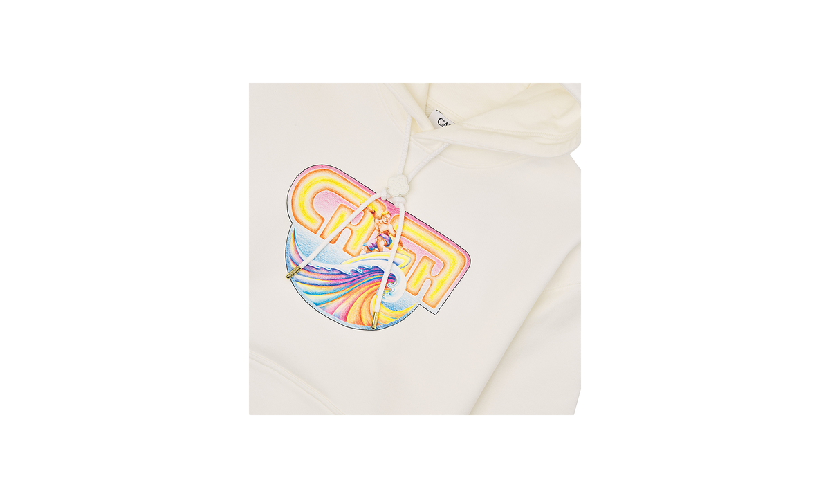 Casablanca Casa Surf Hoodie "White" MS25 JTP 292 02