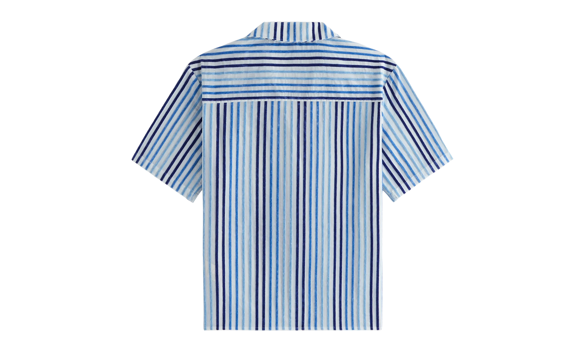 Kith Elena Ii Chenille Stripe Shirt WMNS "Blue" KHW030583 5020