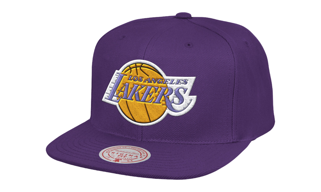 Mitchell & Ness NBA Finals Patch HWC Snapback "Los Angeles Lakers" 20006 LALPURP