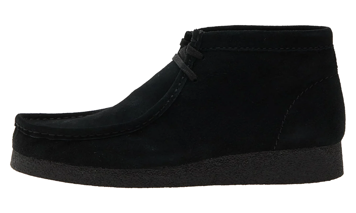 CLARKS Wallabee EVO BT "Black Suede" 26172823
